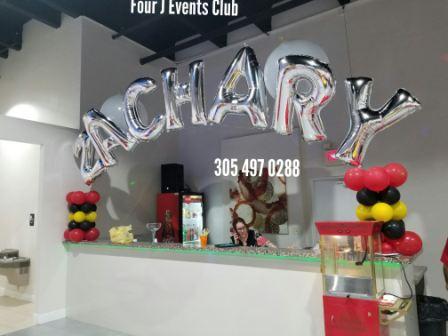 Four J Events Club Decoration